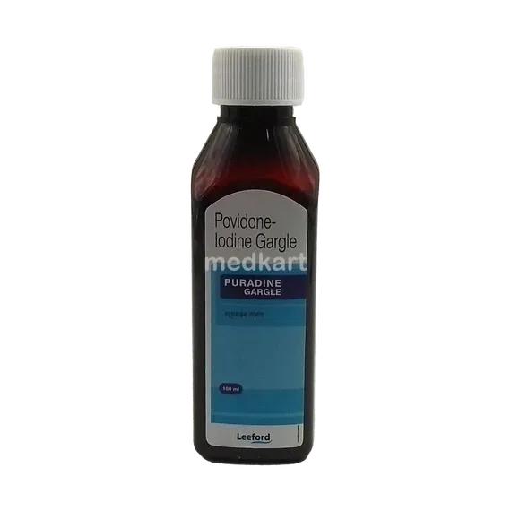 puradine gargle 100 ml